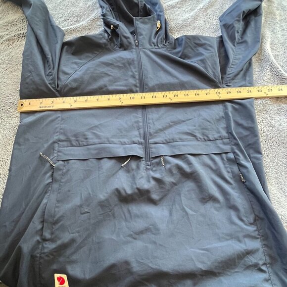 FJallRaven High Coast Lite Anorak XS Blue Pullover 1/2 Zip Athleisure 16847 - Picture 10 of 12